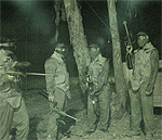 There are those that use night vision believe it or not!  Night games bring a whole new perspective to paintball.